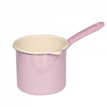 Milk pan with long handle, Pastel