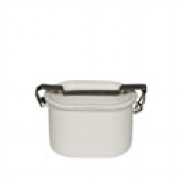 Oval airtight container, Classic white