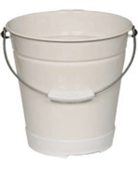 Bucket, Classic white