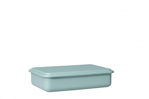 Food container with lid (medium/low), sage green